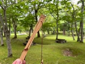 アイヌの伝統楽器「??」を弾いてみよう!