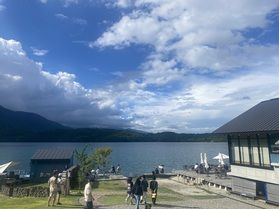 青木湖へ行きました