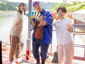 船の上から楽しむ、山形の絶景!<br>「最上川舟下り」へ