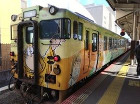 みんなに大人気の「鬼太郎列車」！