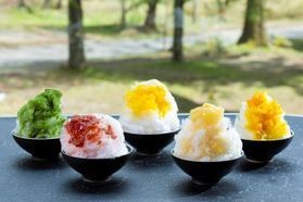 天然氷のかき氷はいかがでしょうか?