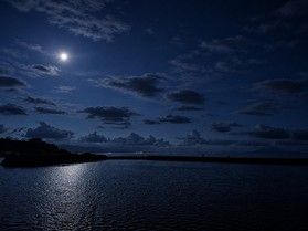 夜の宮ヶ浜
