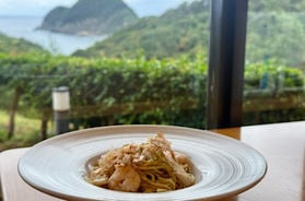 海の見えるレストランでランチ☆彡