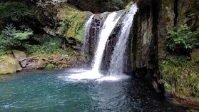 マイナスイオンを感じに！初景滝・かに滝へ