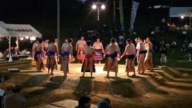 『水なし、塩なし、まったなし』~唐戸山神事相撲~