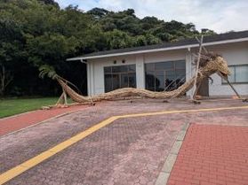 志賀海神社から『龍のオブジェ』がやってきた!