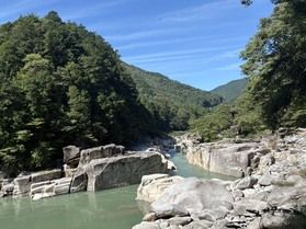 木曽八景【寝覚の床】