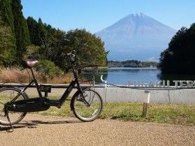 レンタサイクルで田貫湖一周! 秋の風を感じよう