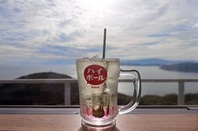 加太の夕陽をイメージしたドリンクをご紹介いたします！