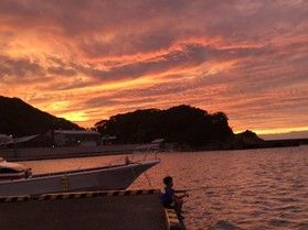 空が焼ける絶景!