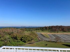 今日の屋上満天テラスからの眺め