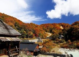 乳頭温泉郷の秋を満喫する