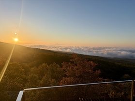 今年いちばんの雲海の景色