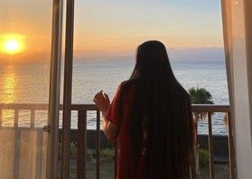 客室から楽しむ、海と朝日の絶景