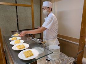 比内地鶏の玉子焼き