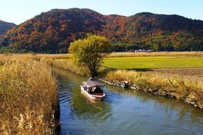 秋の水郷めぐり