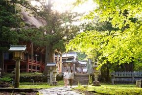 出羽三山神社の神事を見学できる、コト消費型ホテル