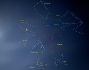 志賀島から見える星座ー冬のダイヤモンド編ー