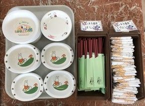 ビュッフェ会場のお子様グッズ