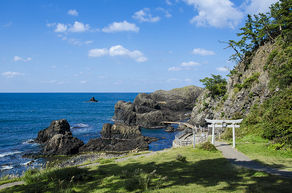 福井県三国町の「ああ松島や」