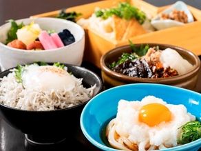 「うまげな」讃岐の朝丼＆朝うどんを楽しみましょう♪