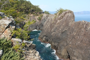 国の名勝「碁石海岸」