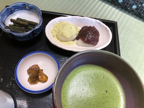【石段名物】二の坂茶屋の力餅