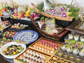 ６月から夕食ビュッフェのメニューが変わります。