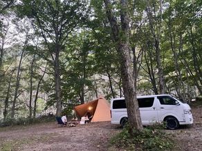 キャンプ場通信～朝食と尾瀬沼登山～