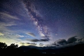 天の川を撮りに笹ヶ峰へ