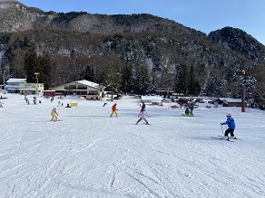 スキーデビューは爺ヶ岳!