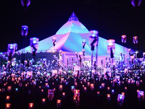 冬は一段とキレイ！ゆりの里公園イルミネーション開催中♪