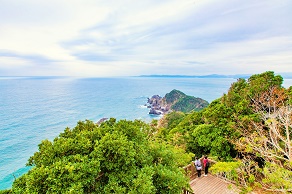 映画「潮騒」の舞台、神島散策