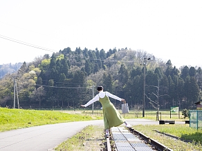 紅葉の大本山永平寺へ～京福鉄道・廃線跡ウォーキング～