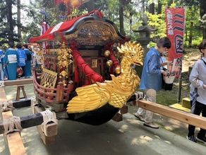 伝統の三国祭　舟神輿の担ぎ手として参加しました