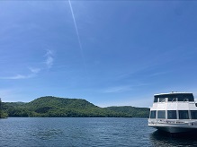 晴れた日の桧原湖観光ならこれ！