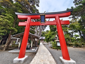 伊豆最古の神社へ参拝に
