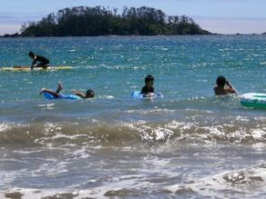 １９日「小田の浜海水浴場」海開きです。