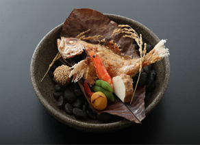 秋の味覚おすすめ『のどぐろ宝楽焼き』