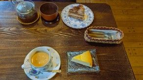 戸隠の隠れ家「喫茶ランプ」でカフェ時間
