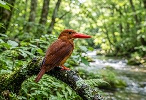 「アカショウビン」飛来確認と撮影される方へのお願い