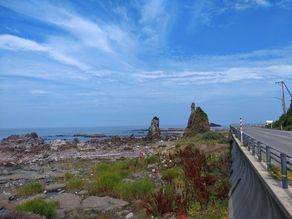 奥能登　隆起した海岸を走る～門前編～