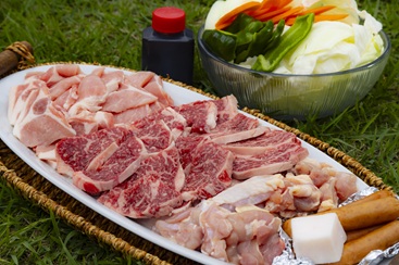 バーベキュー食材(イメージ)