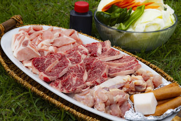 バーベキュー食材(イメージ)