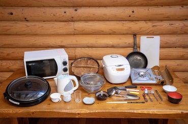 充実の設備と備品