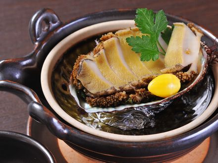 三陸産あわびの土瓶蒸し