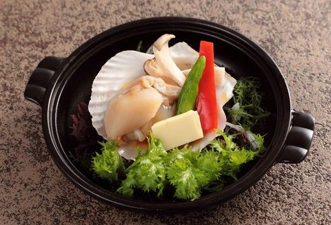 帆立のバター焼き
