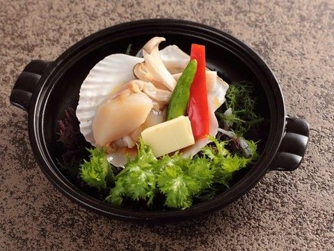 帆立のバター焼き