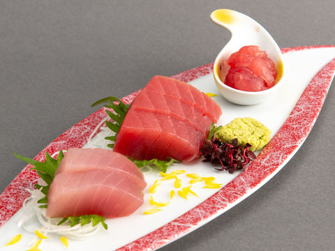 まぐろと熊野牛しゃぶしゃぶの旬彩料理