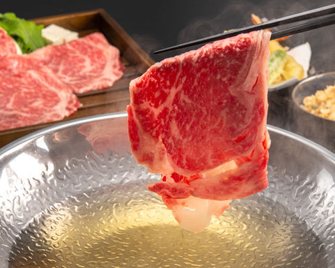 まぐろと熊野牛しゃぶしゃぶの旬彩料理